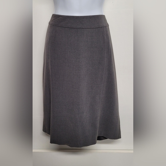 Covington Dresses & Skirts - Covington Stretch Grey A Line Skirt 12 Lined
